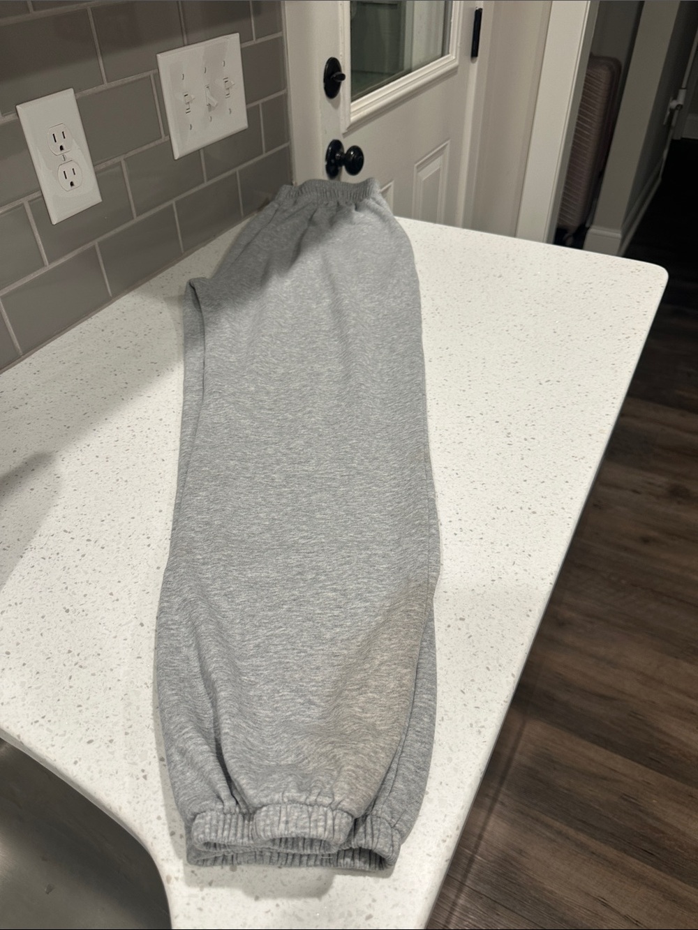 Women’s Grey Fleece Sweatpants - Classic Comfort Small